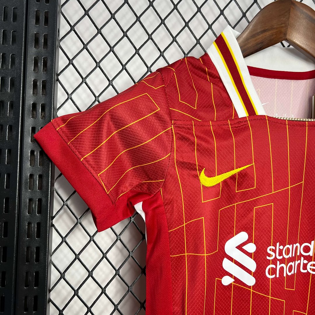 2024/2025 Liverpool Home Football Shirt (For Kids)