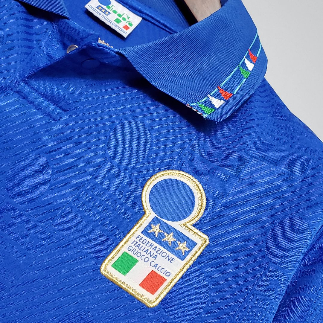 1994 Retro Italy Home Football Shirt( Fans Edition )