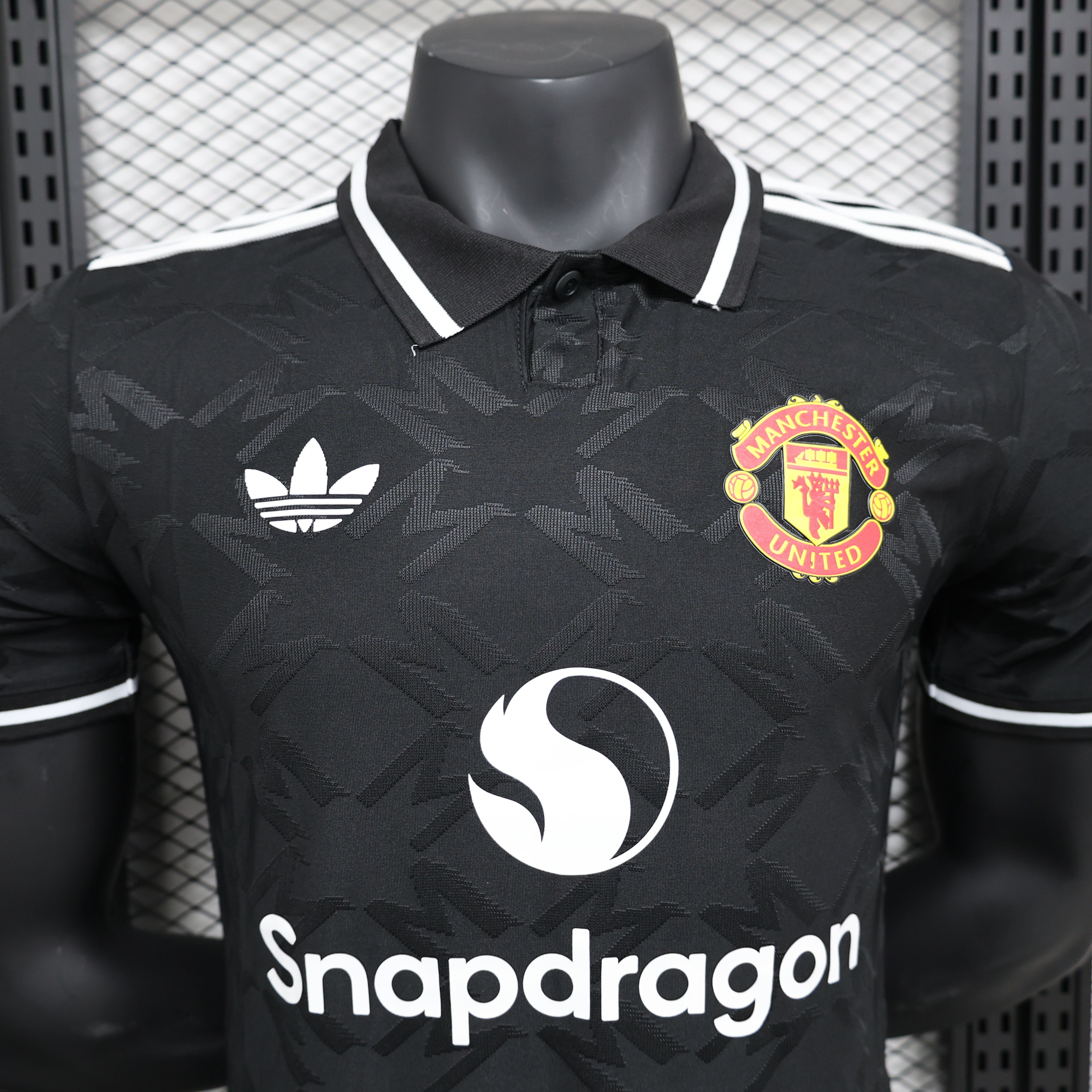 2024/2025 Manchester United Black Special Edition Football Jersey For Player Version