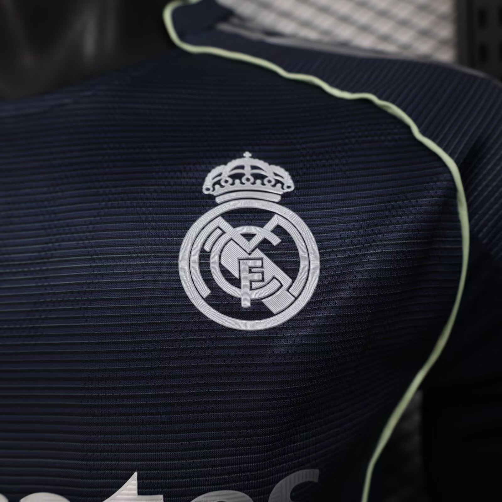 2025/2026 Real Madrid Away Long Sleeves Jersey (Player Version)