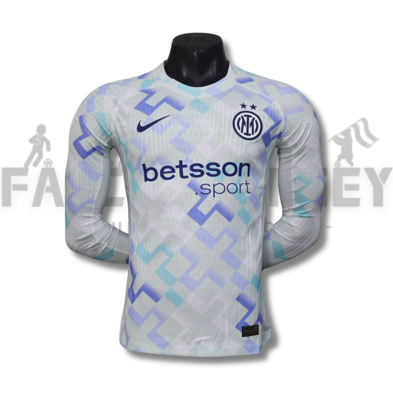2025/2026 Inter Milan Away Long Sleeves Jersey( Player Edition)