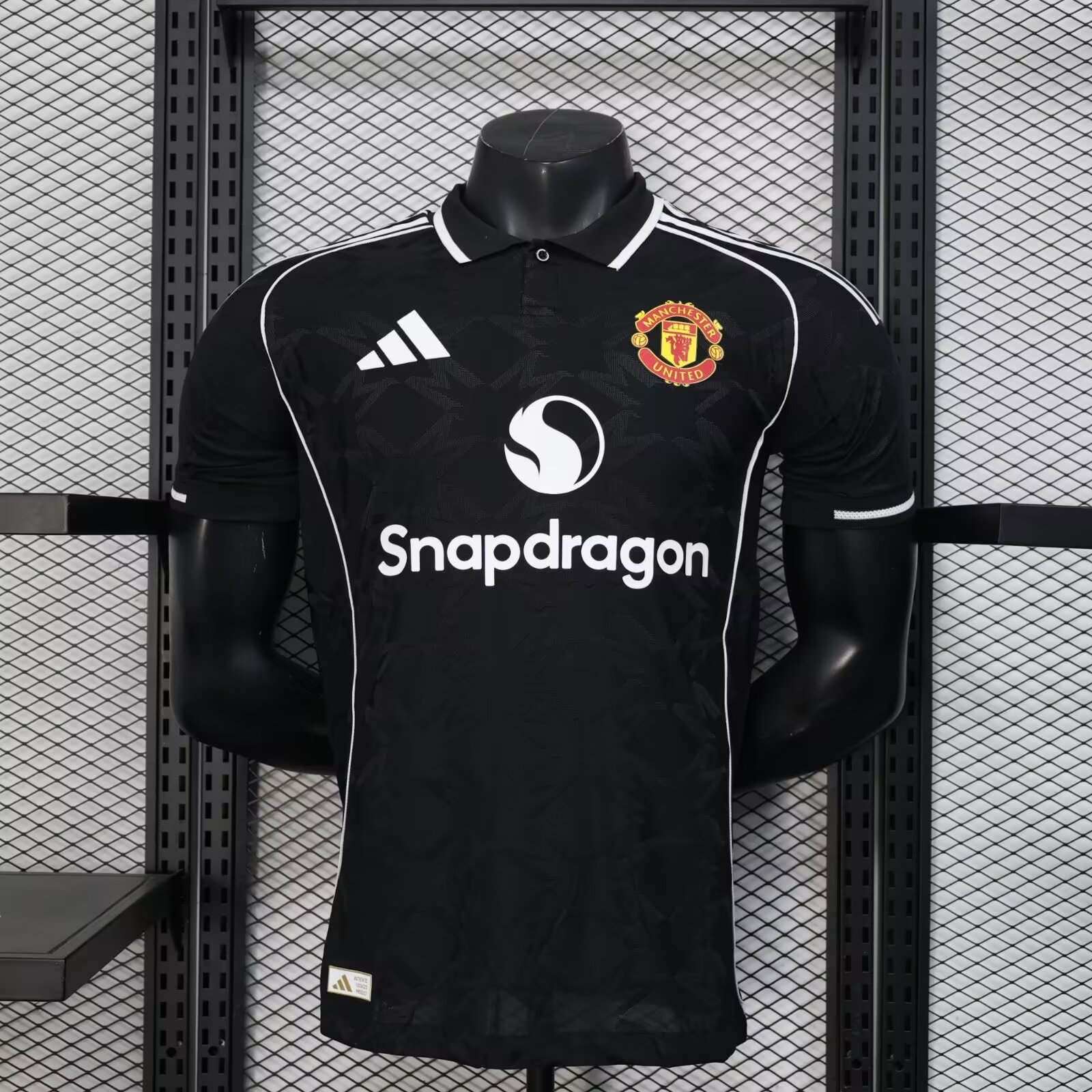 2025/2026 Manchester United Black Anniversary Jersey( Player Edition )