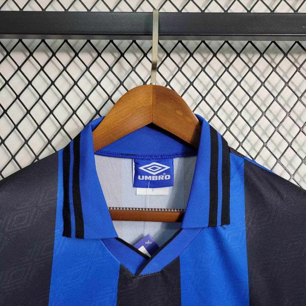 1995/1996 Retro Inter Milan Home Football Shirt