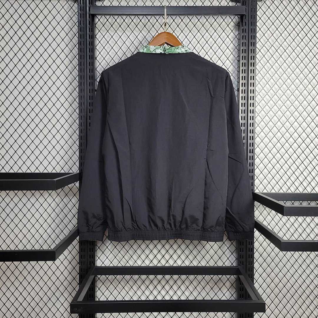 2024/2025 Manchester United (Black-Green) Reversible Windbreaker Football Shirt