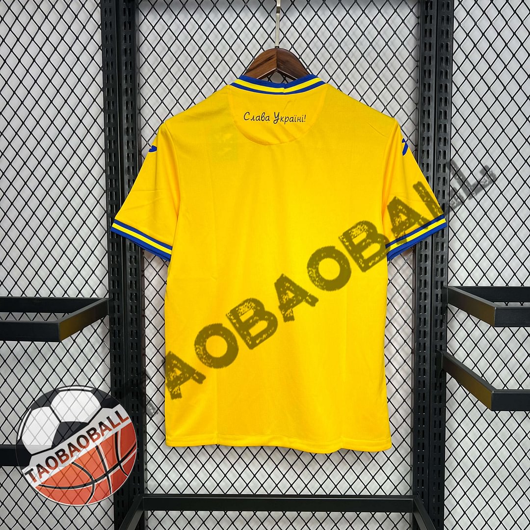 2024 Ukraine Home Football Shirt( Fans Edition )