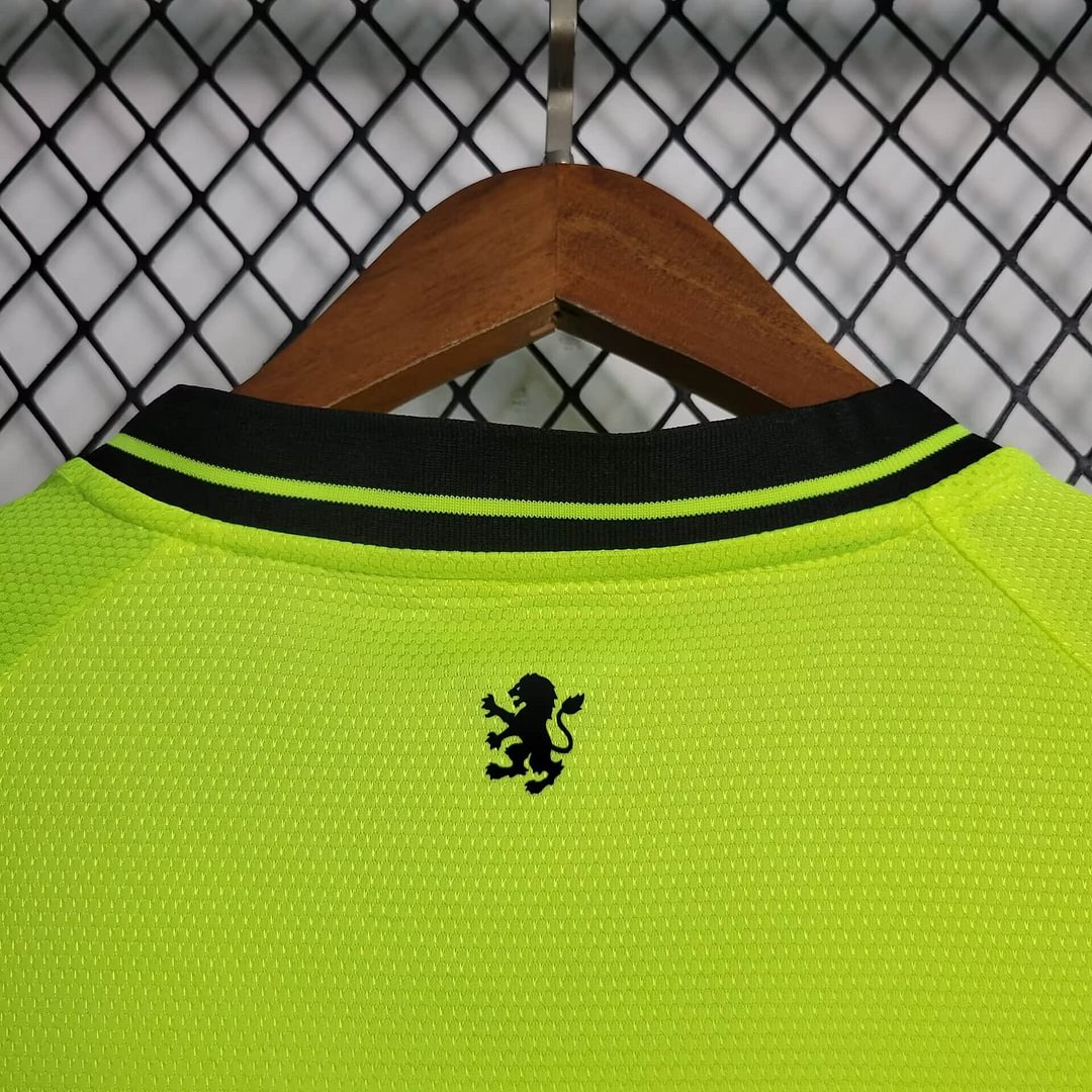 2023/2024 Aston Villa Fluorescent Green Football Shirt