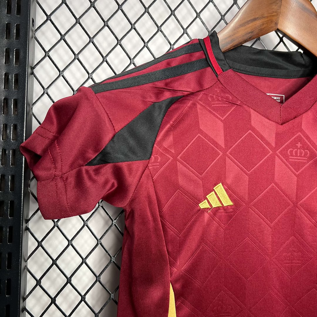 2024 Belgium Home Football Shirt Kids