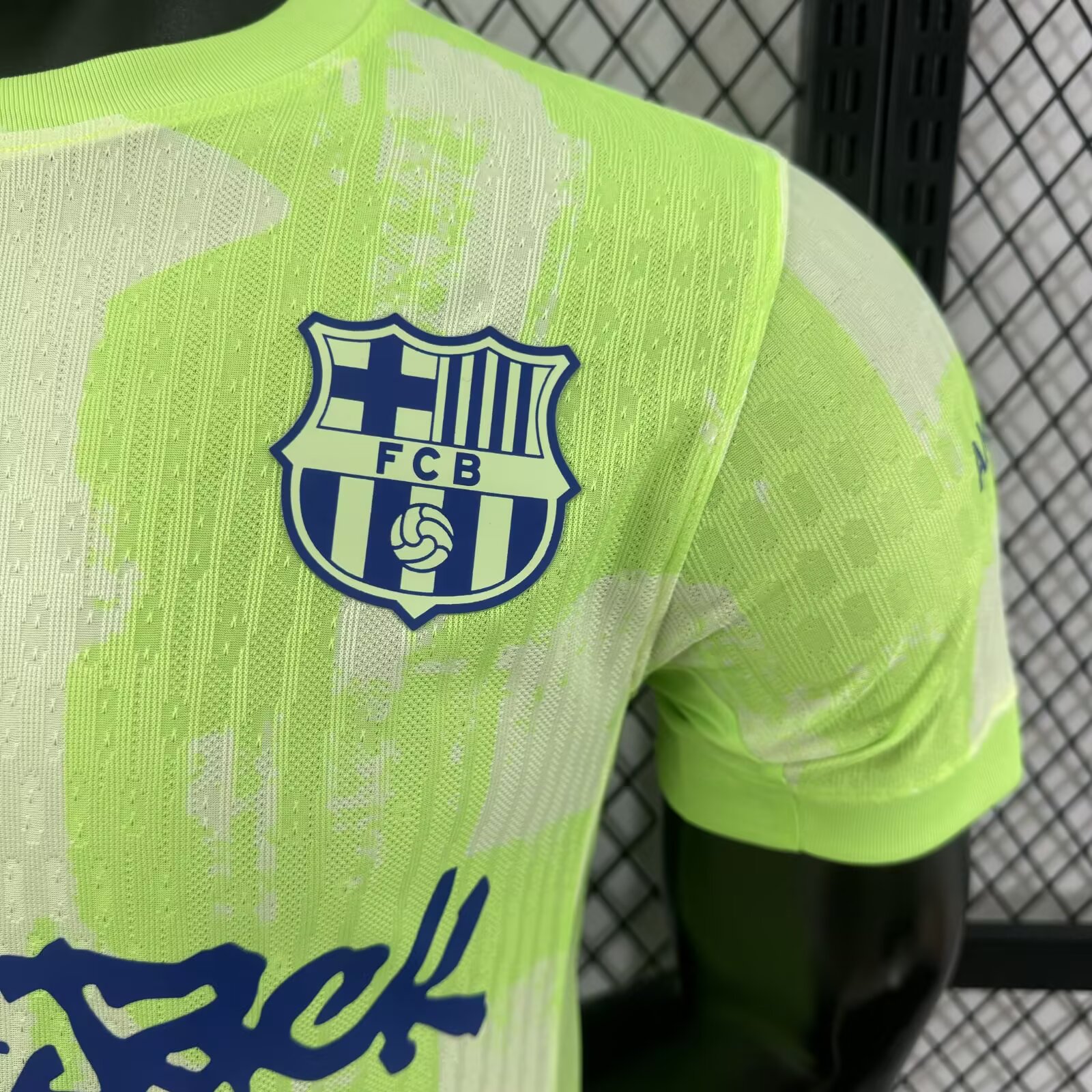 2024/2025 Limited Edition FC Barcelona x Travis Scott Men’s 2th Away Football Jersey( Player Edition )