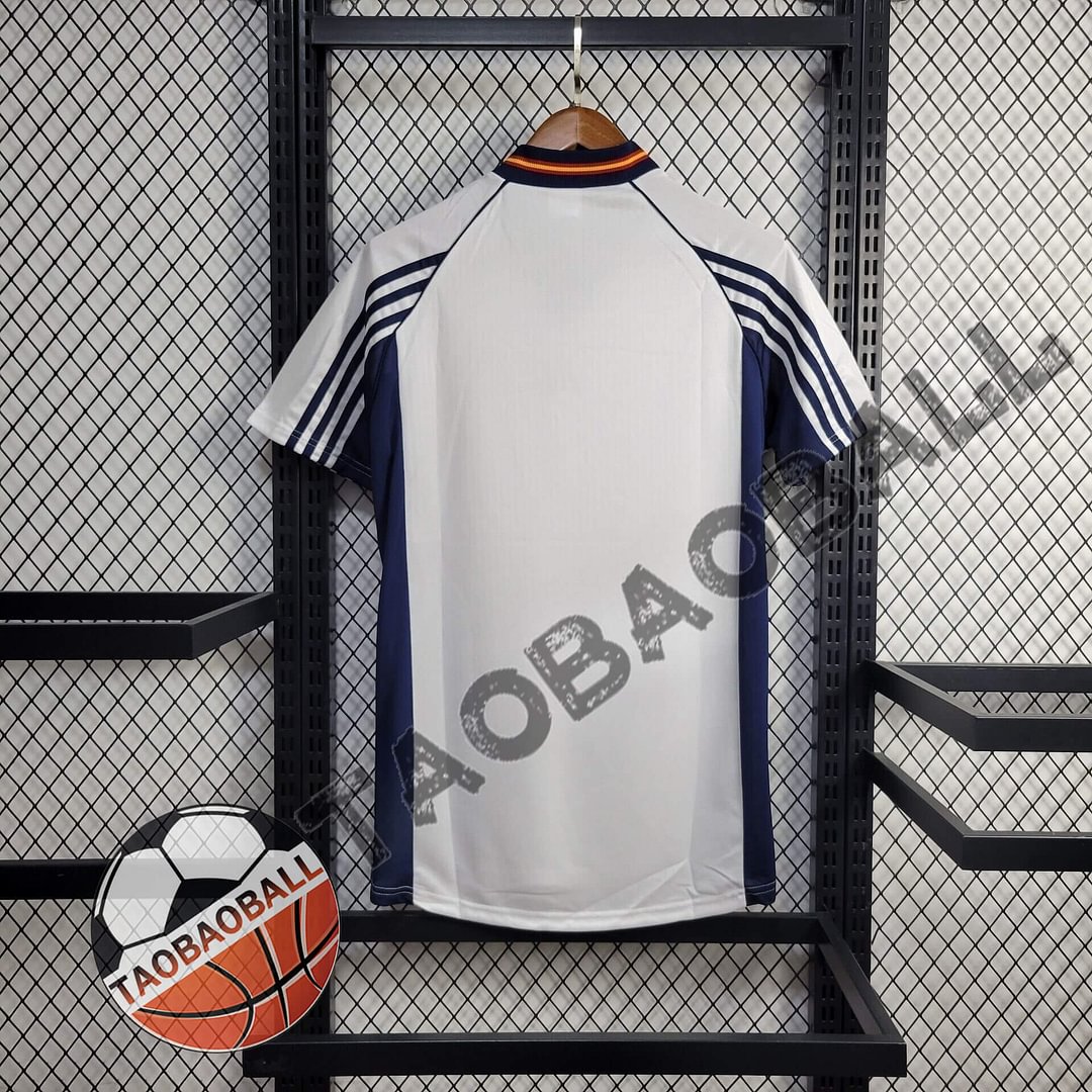 1998 Spain Retro Away Football Shirt