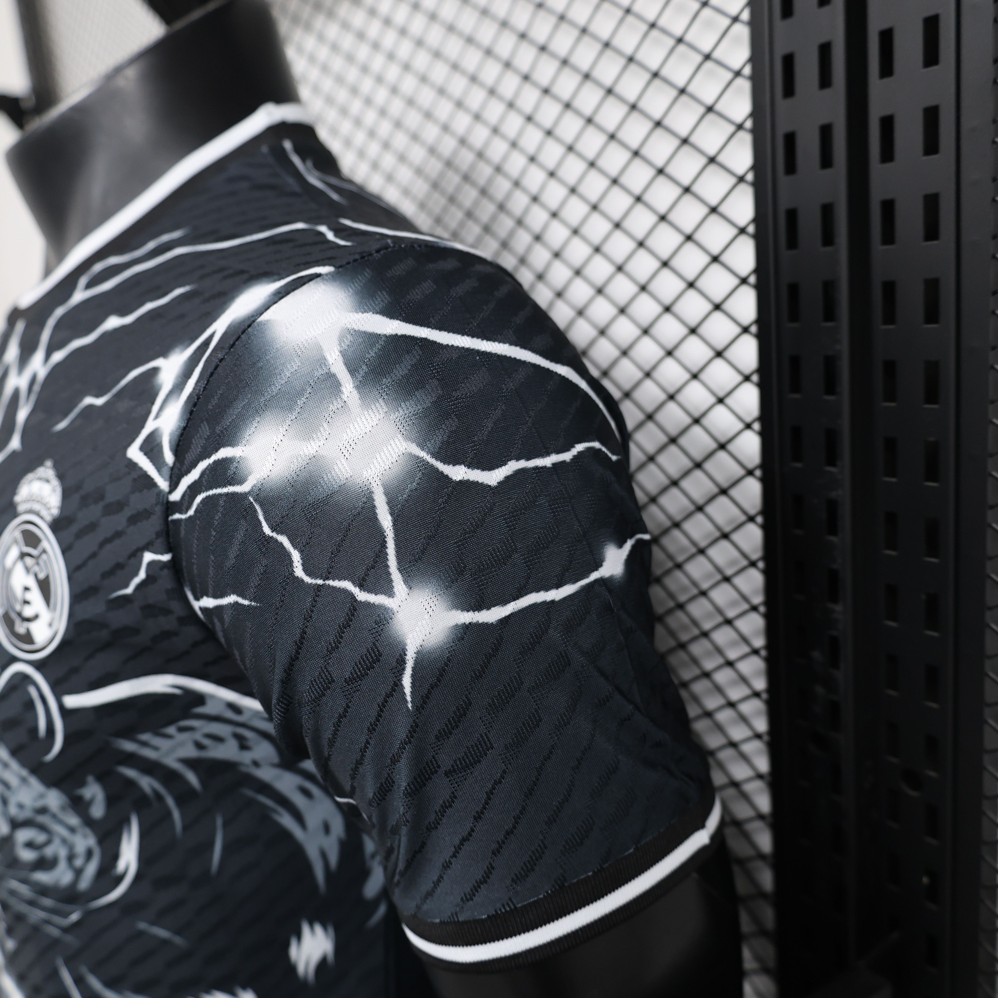 2024/2025 Real Madrid Black Leopard Special Edition Football Jersey For Player Version