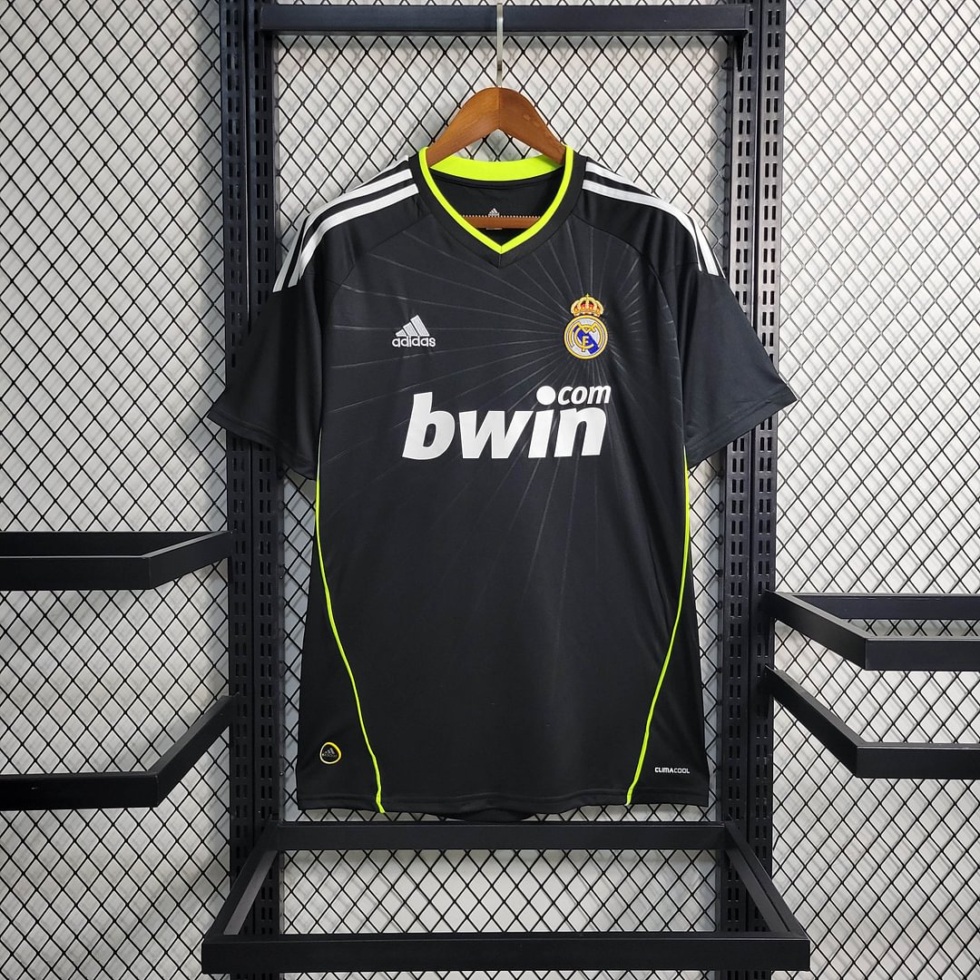 2010/2011 Real Madrid Black Retro Away Football Shirt
