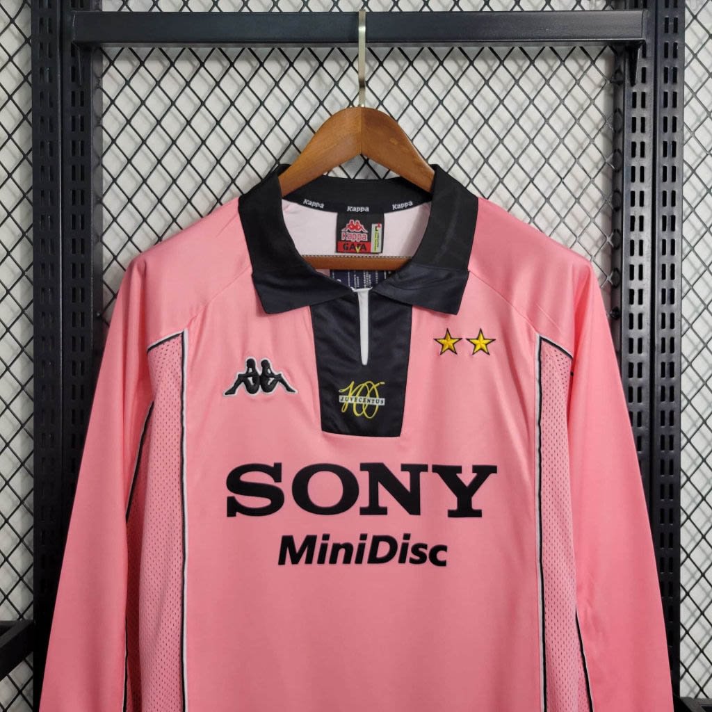 1997/1998 Juventus Retro Long Sleeve Away Football Shirt