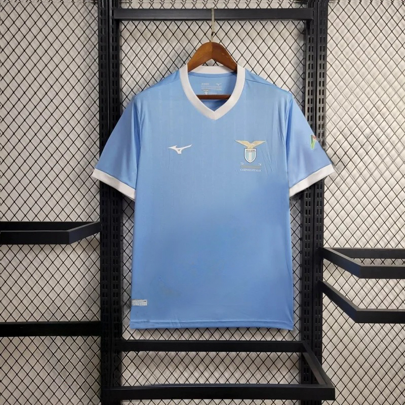 2024/2025 Lazio 50Th Anniversary Champion Blue Jersey( Fans Edition )