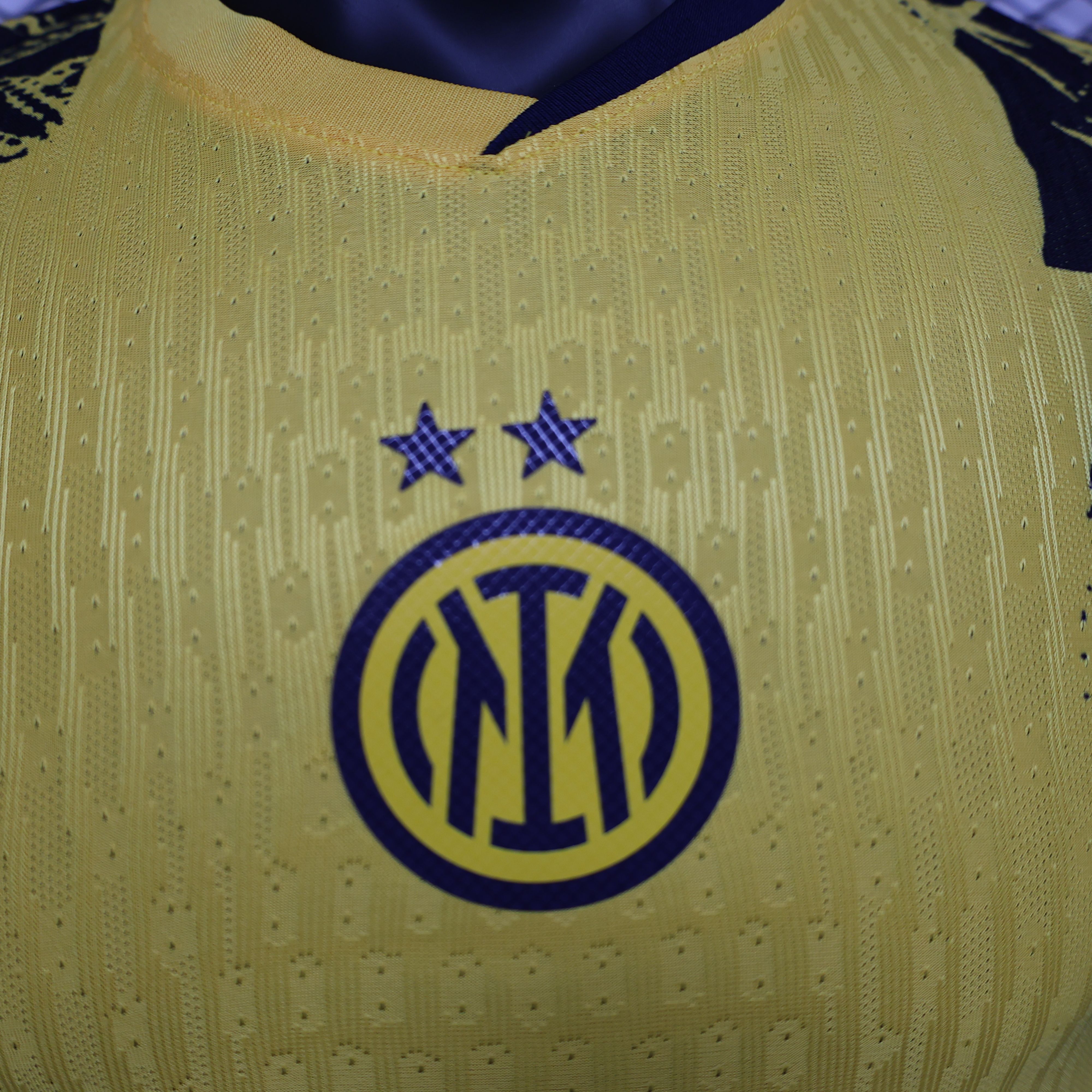2024/2025 Player Edition Inter Special Edition Yellow Football Jersey