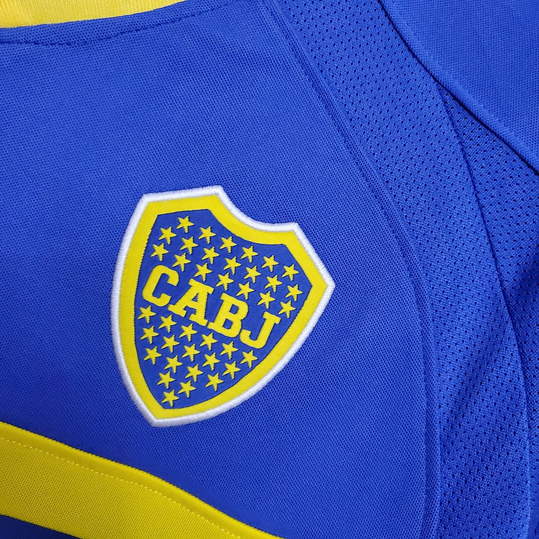 2003/2004 Retro Boca Juniors Home Football Shirt(Fans version)