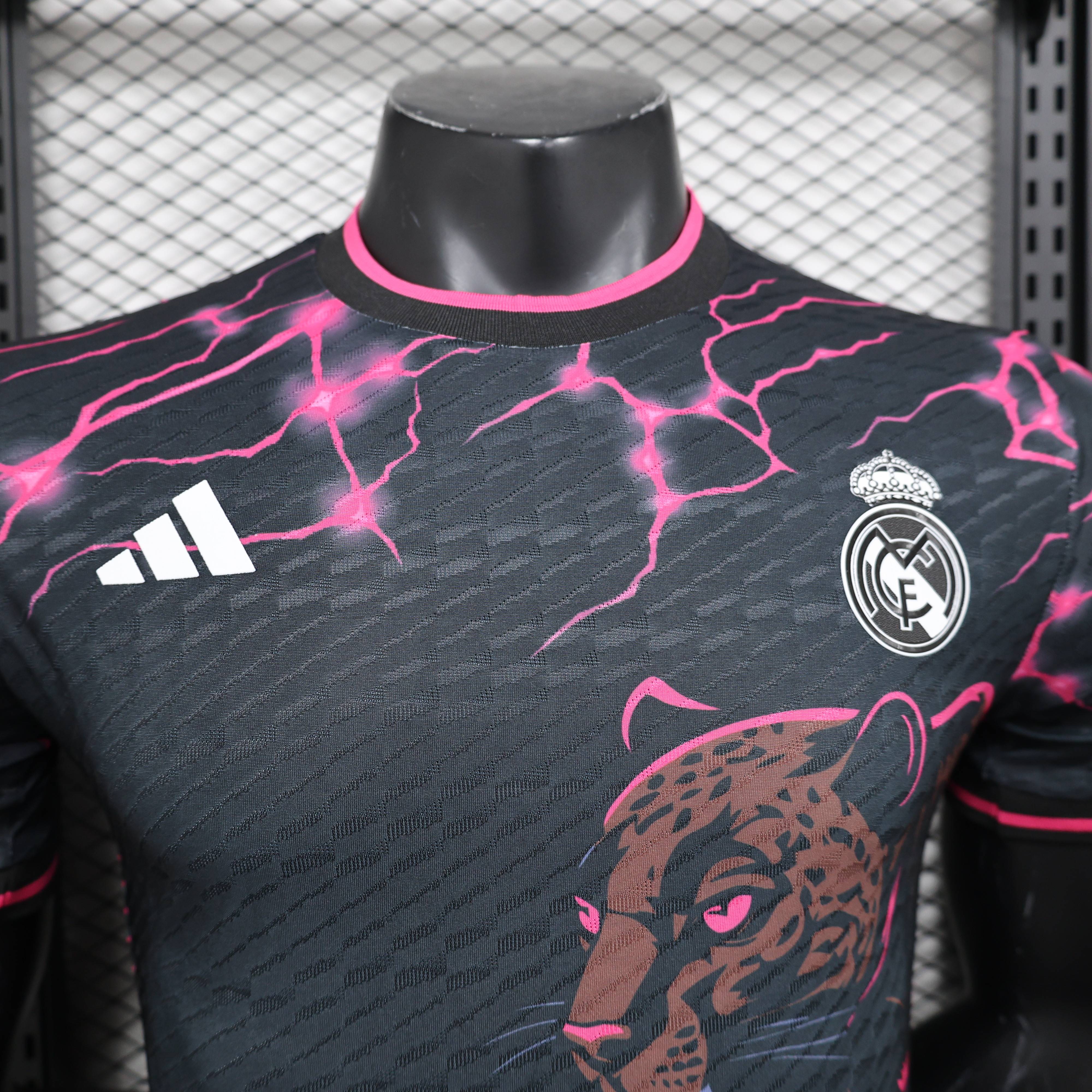 2024/2025 Real Madrid Leopard Special Edition Football Jersey For Player Version