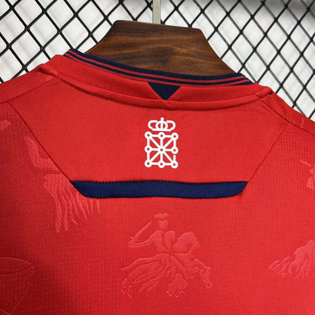 2024/2025 Osasuna Home Football Shirt( Fans Edition )