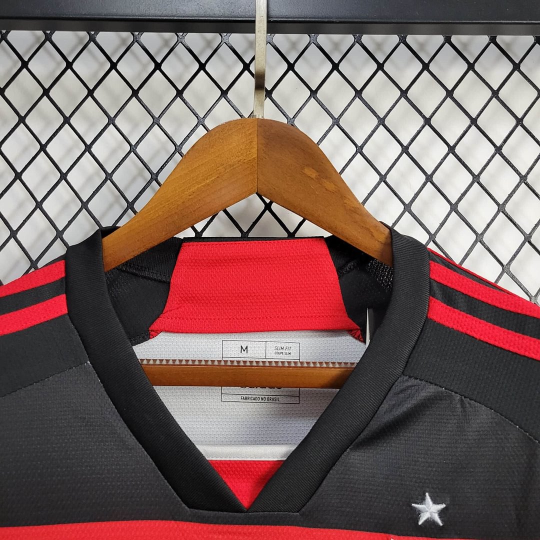 2024/2025 Flamengo Home Long Sleeve Football Shirt ( Fans Edition )
