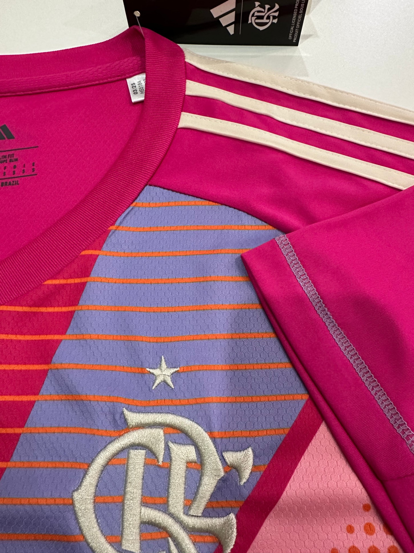 25/26 Flamengo Pink Training Football Jersey(Fans version)