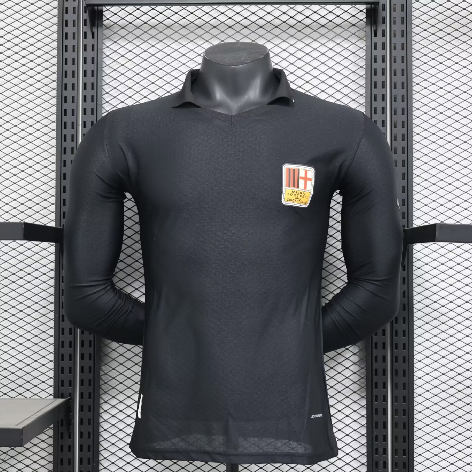 24/25 AC Milan Anniversary Black Long Sleeves Jersey( Player Eersion )