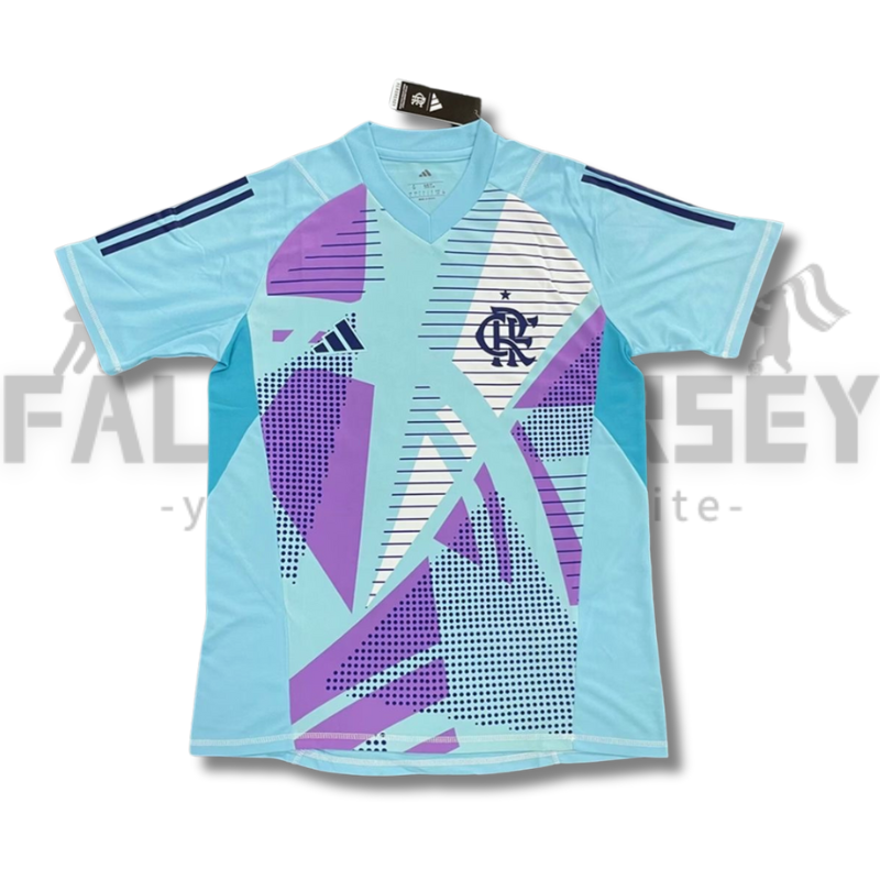 25/26 Flamengo Blue Training Football Shirt(Fans version)