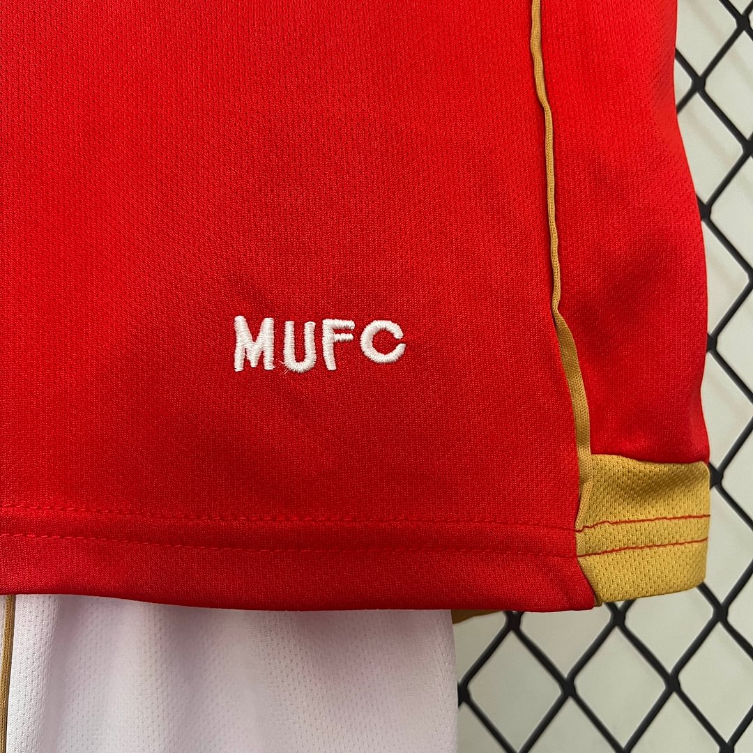 2006/2007 Retro Manchester United Home Football Shirt Kids Size