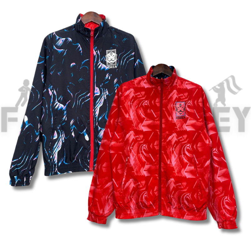 2024 South Korea Reversible Windbreaker Football Shirt