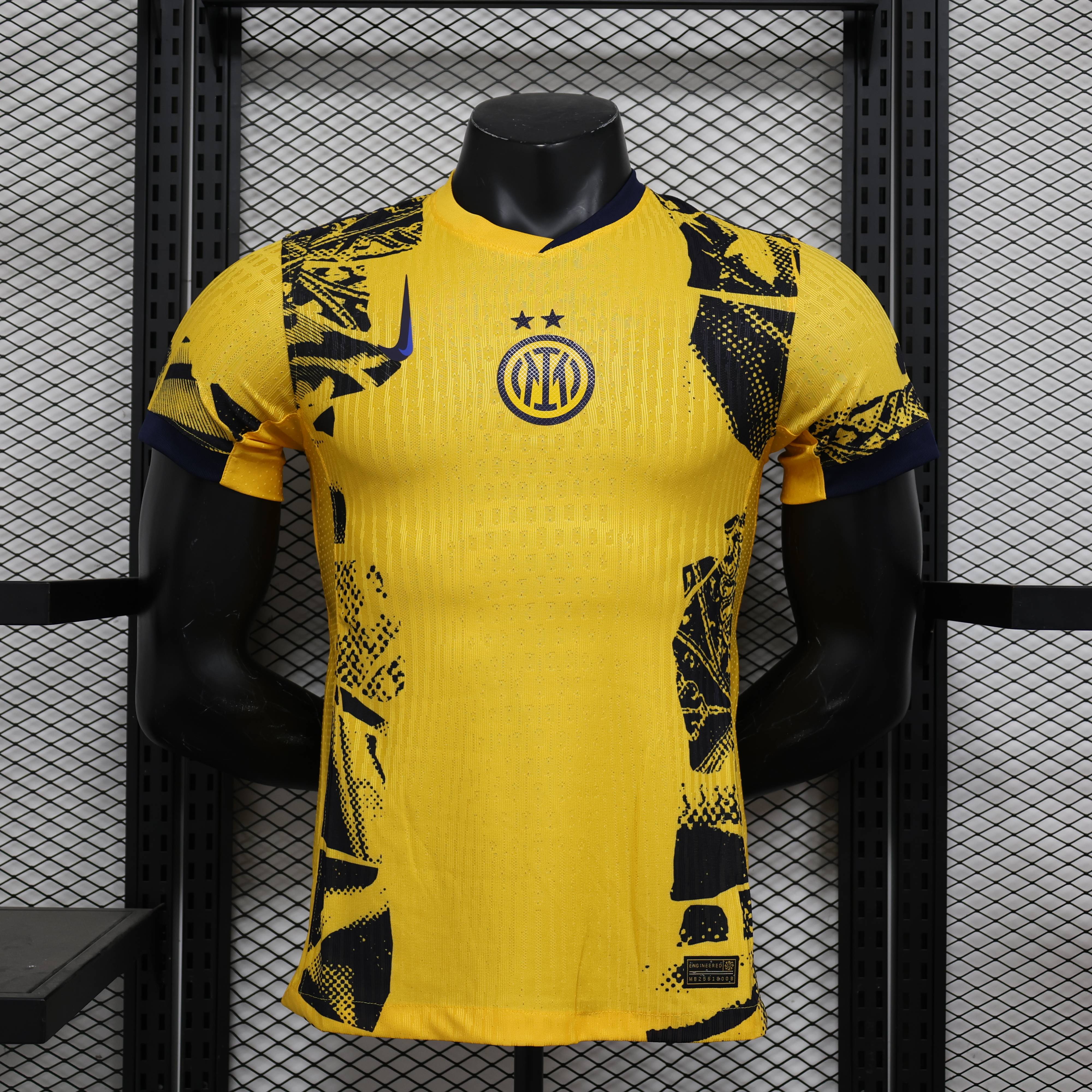 2024/2025 Player Edition Inter Special Edition Yellow Football Jersey