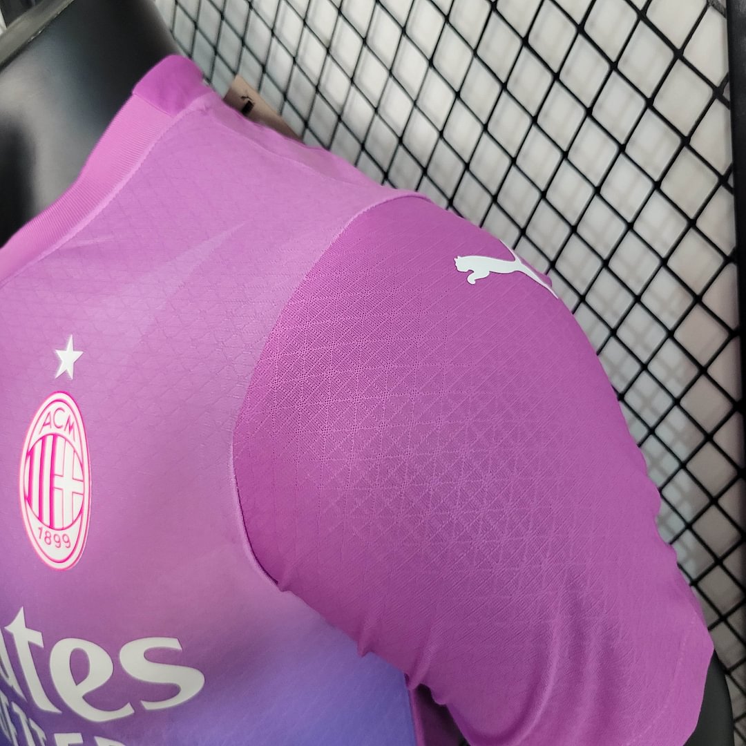 2023/2024 Player Version AC Milan Third Away Football Shirt