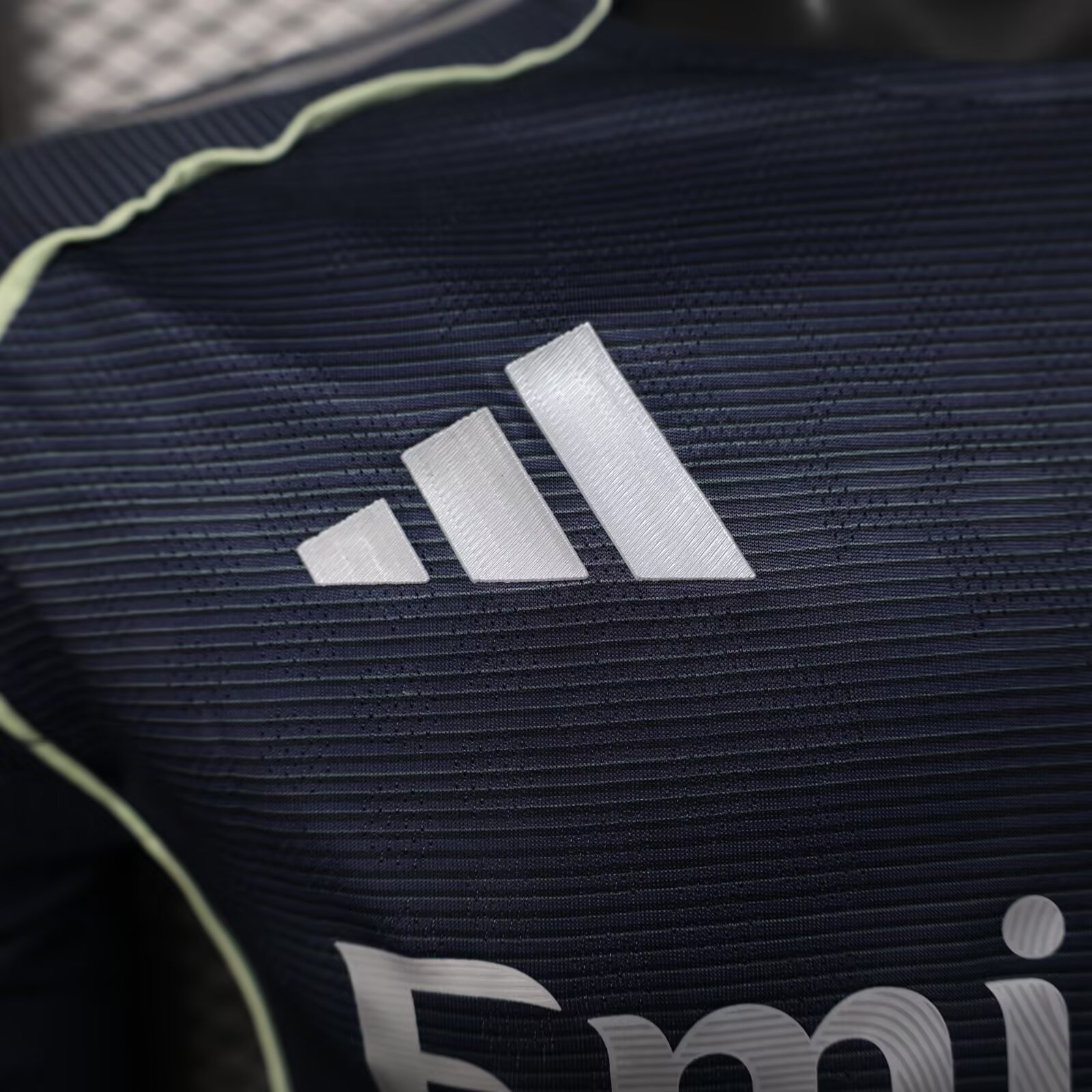 2025/2026 Real Madrid Away Long Sleeves Jersey (Player Version)