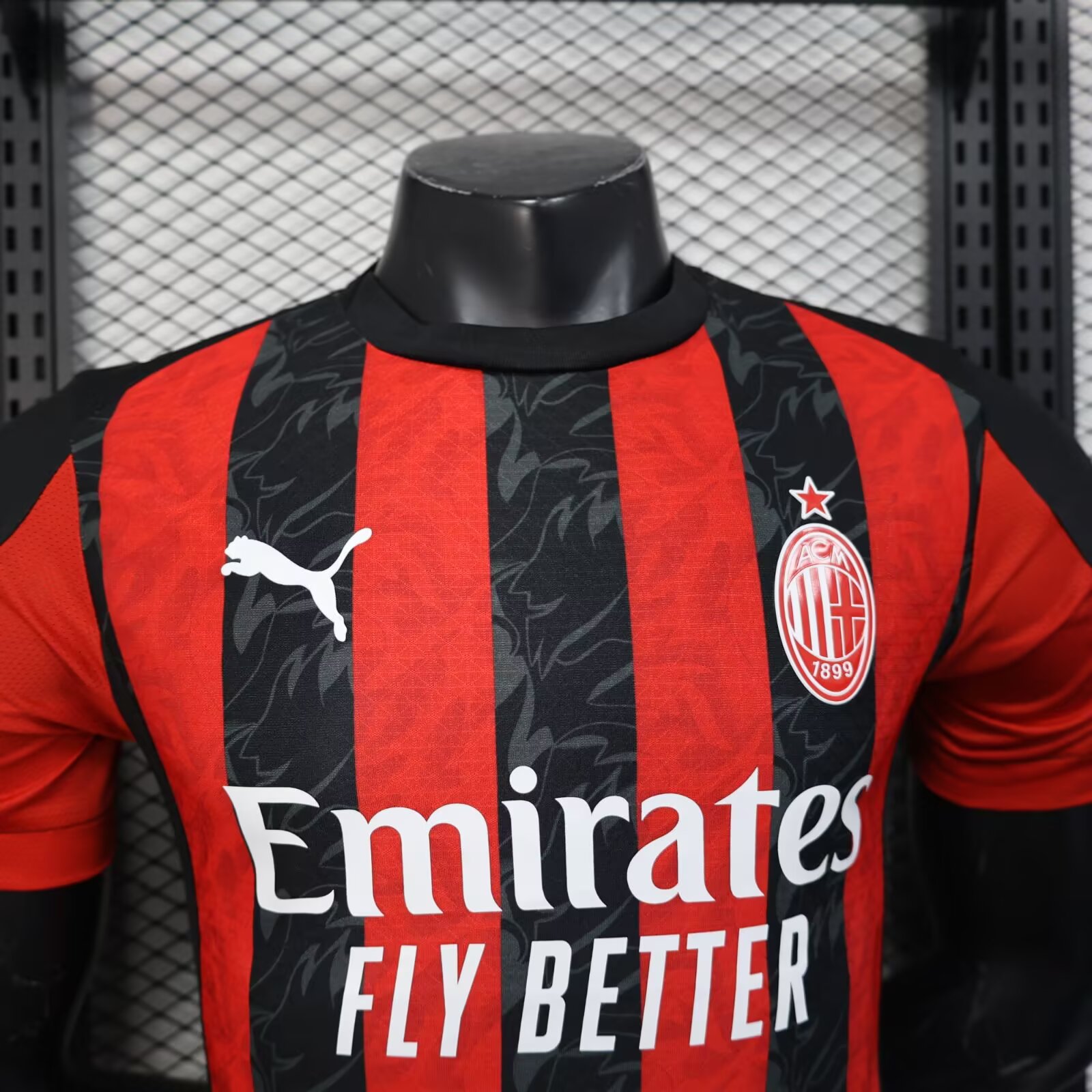 2025/2026 Player Version AC Milan Home Football Shirt