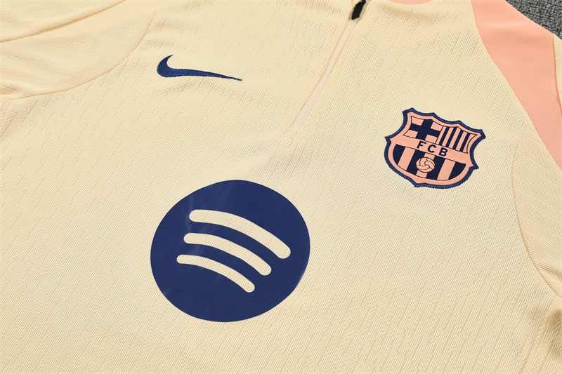 2025/2026 Barcelona Half zip training suit set