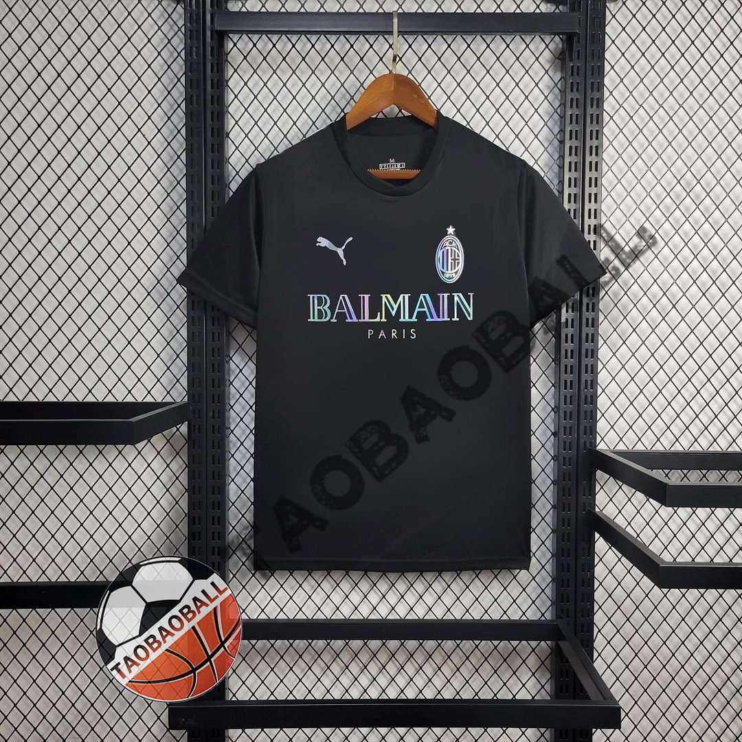 2024/2025 AC Milan Black Casual Shirt( Fans Edition )