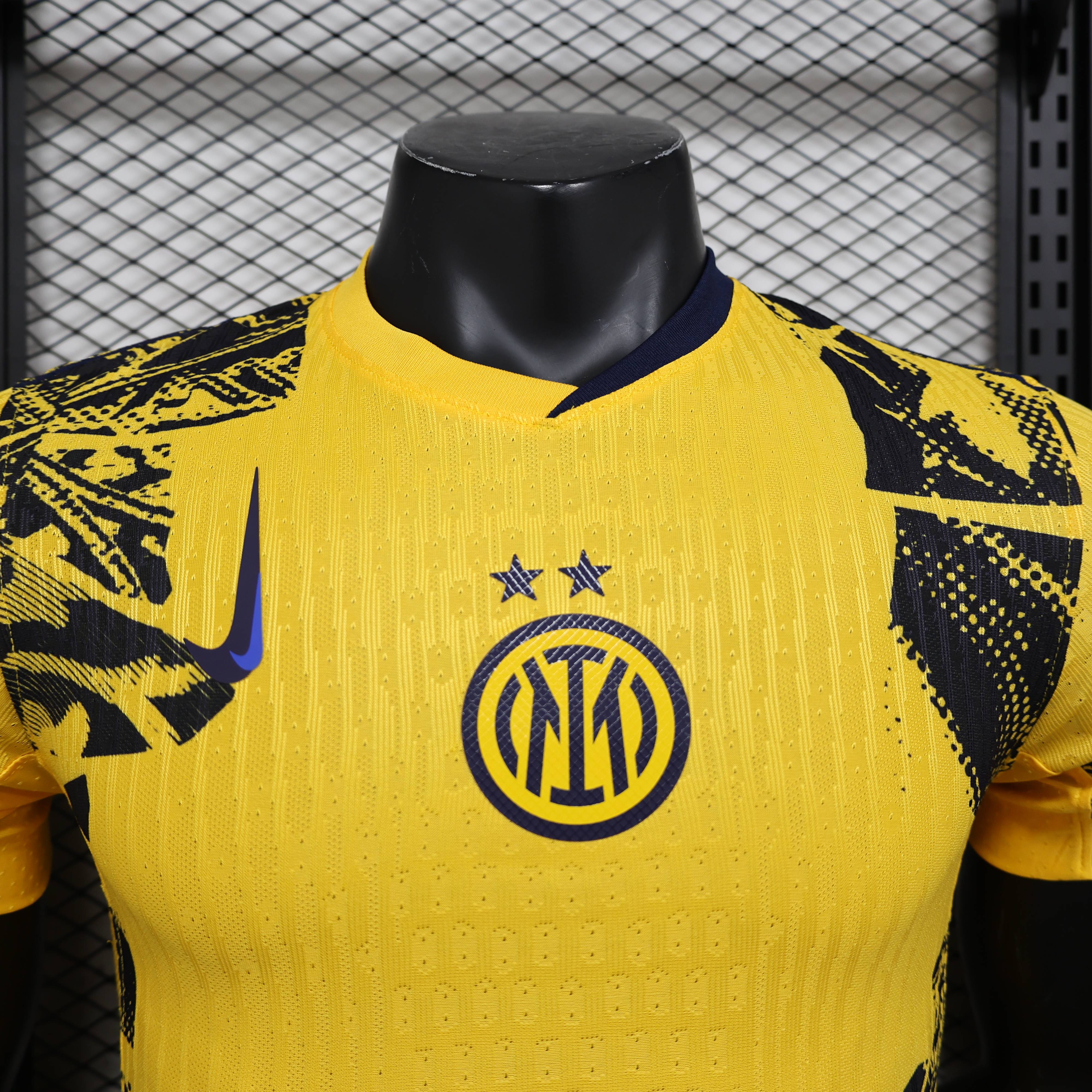 2024/2025 Player Edition Inter Special Edition Yellow Football Jersey