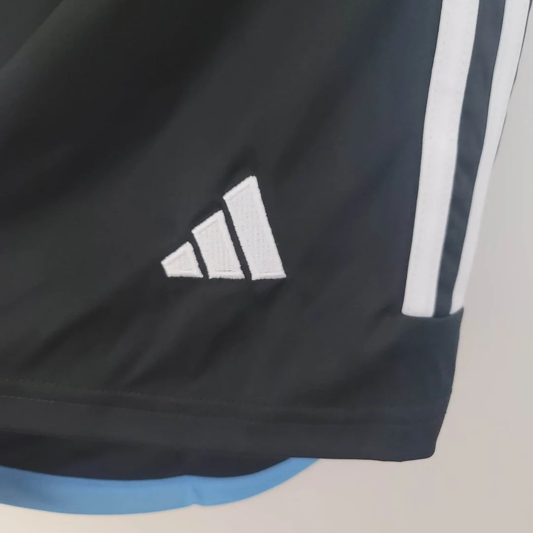 2022 Argentina Home Black Shorts