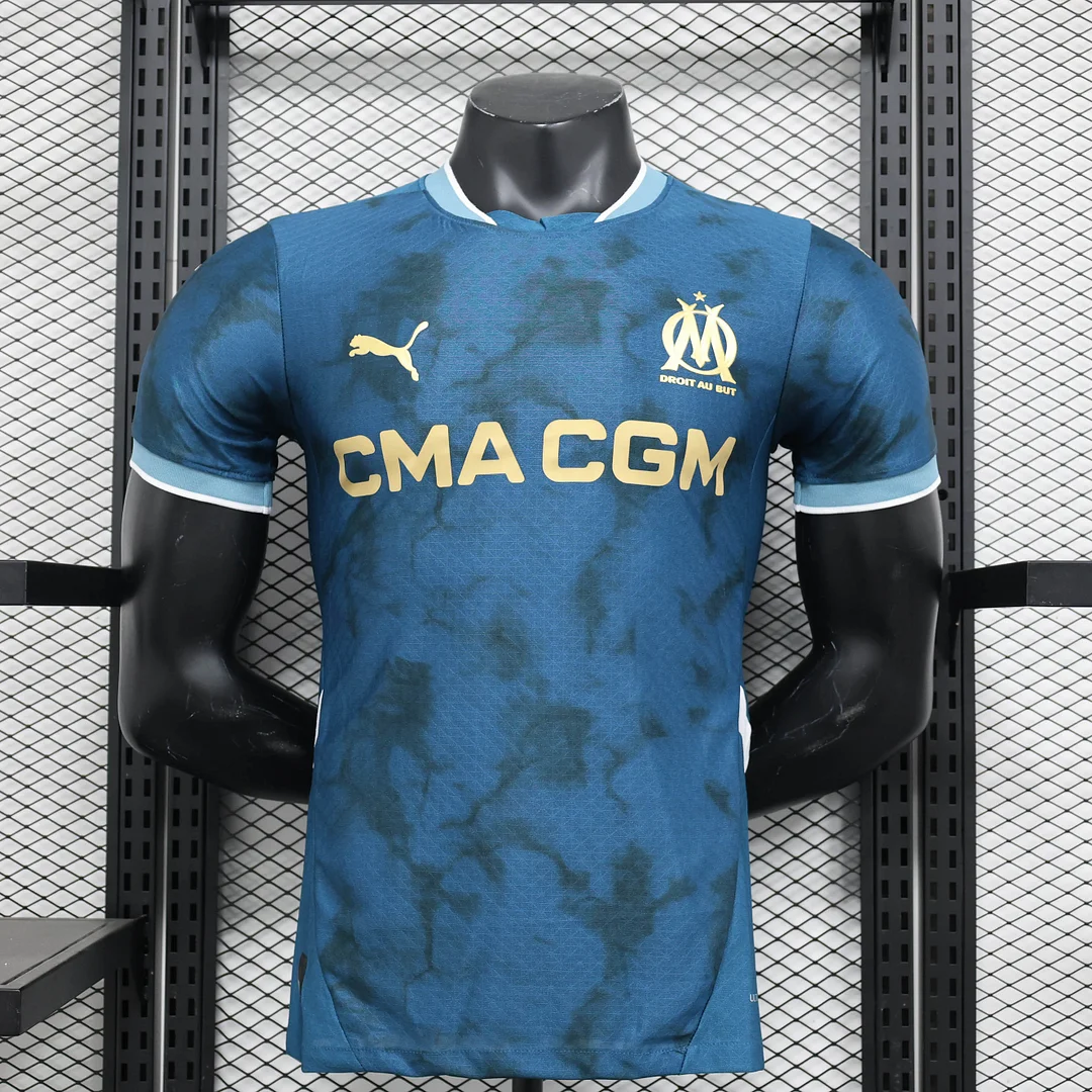2024/2025 Olympique Marseille Away Football Shirt(Player Version )