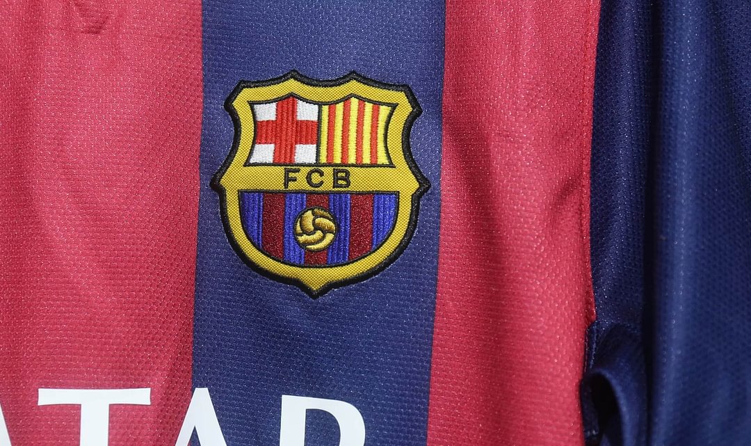 2014/2015 Barcelona Retro Home Football Shirt(Player Version )