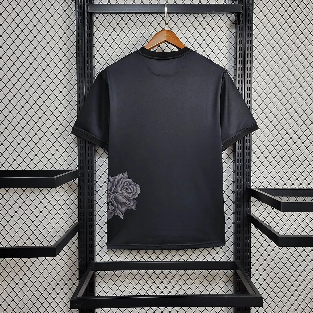 2024/2025 Real Madrid Y-3 Black Rose Special Edition Football Shirt
