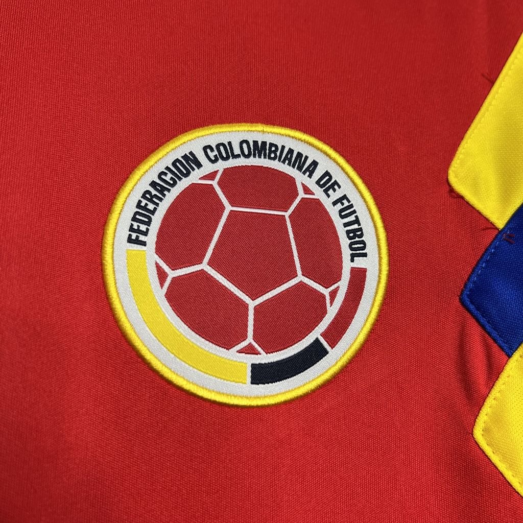1990 Retro Colombia Home Football Shirt( Fans Edition )