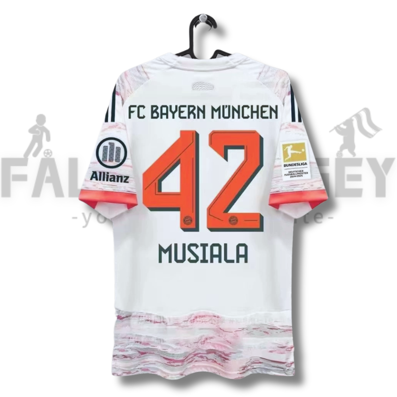 25/26 Bayern Munchen Away Muller Special Jersey(Fans version)