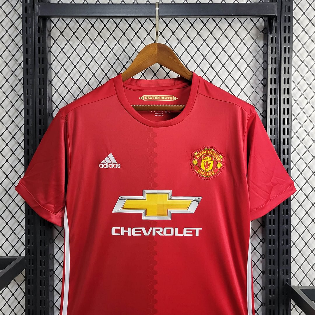 2017/2018 Manchester United Retro Home Football Shirt