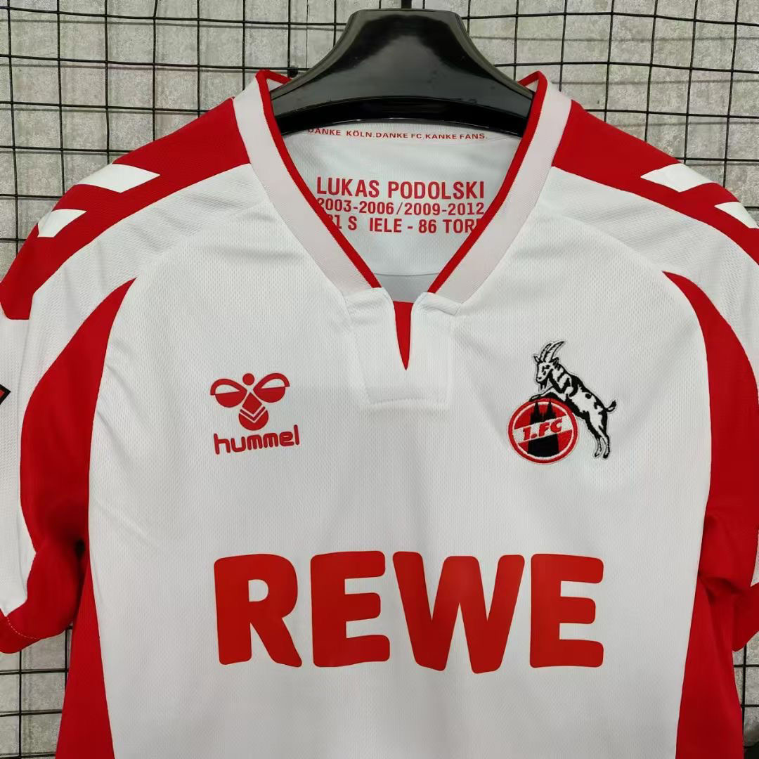 2025/2026 FC Köln 125th Anniversary Edition Jersey(Fans Version)