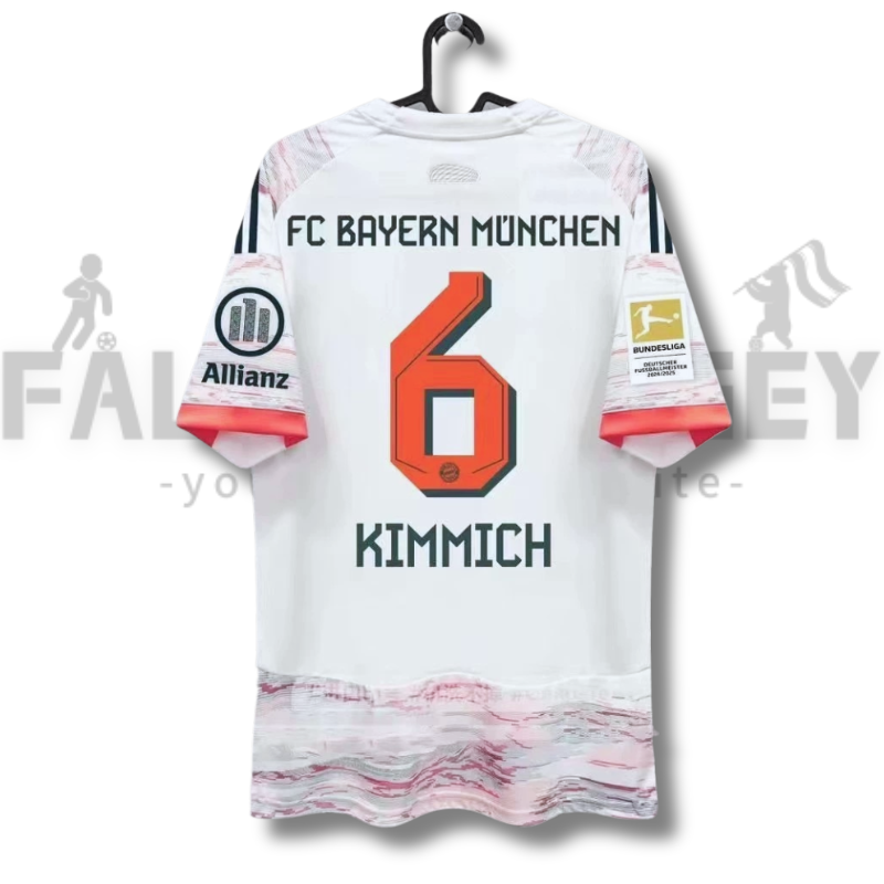 25/26 Bayern Munchen Away Muller Special Jersey(Fans version)