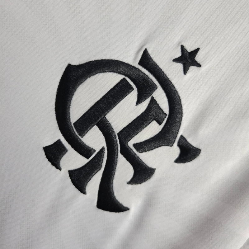 2024/2025 Flamengo White Away Football Shirt(For Fans Version)