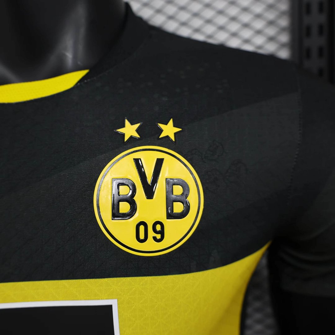2024/2025 Dortmund Black Away Football Shirt For Player Version