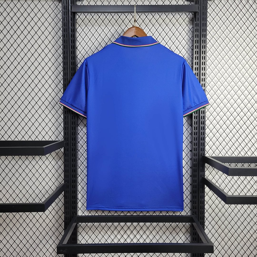 1990 Retro Italy Home Football Shirt( Fans Edition )