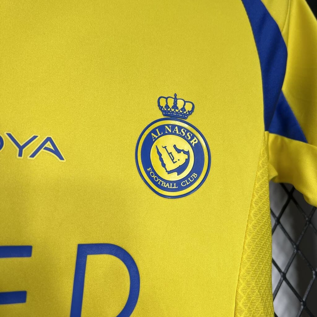2024/2025 Al-Nassr Home Football Shirt (For Kids )