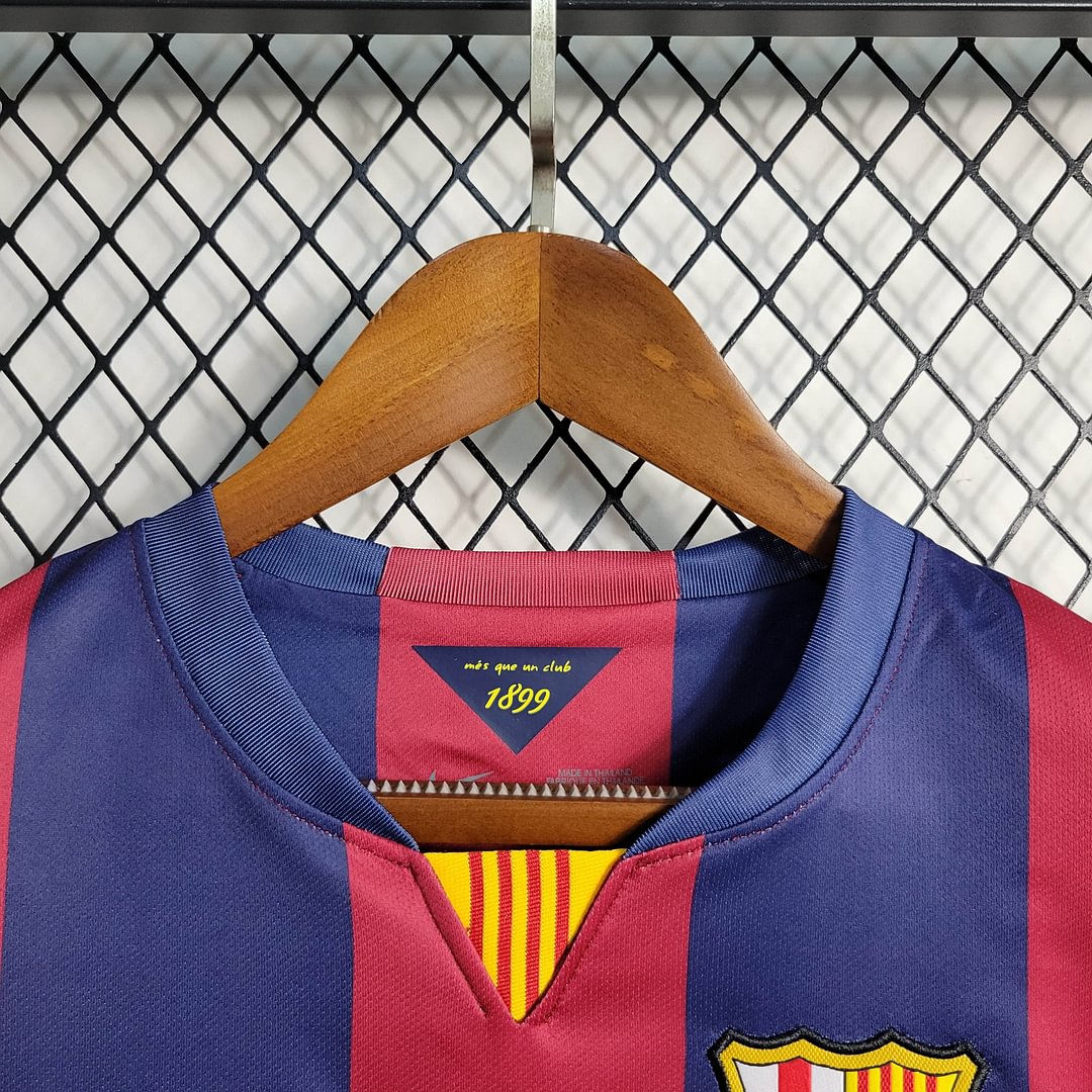 2014/2015 Retro Barcelona Home Football Shirt(Fans version)