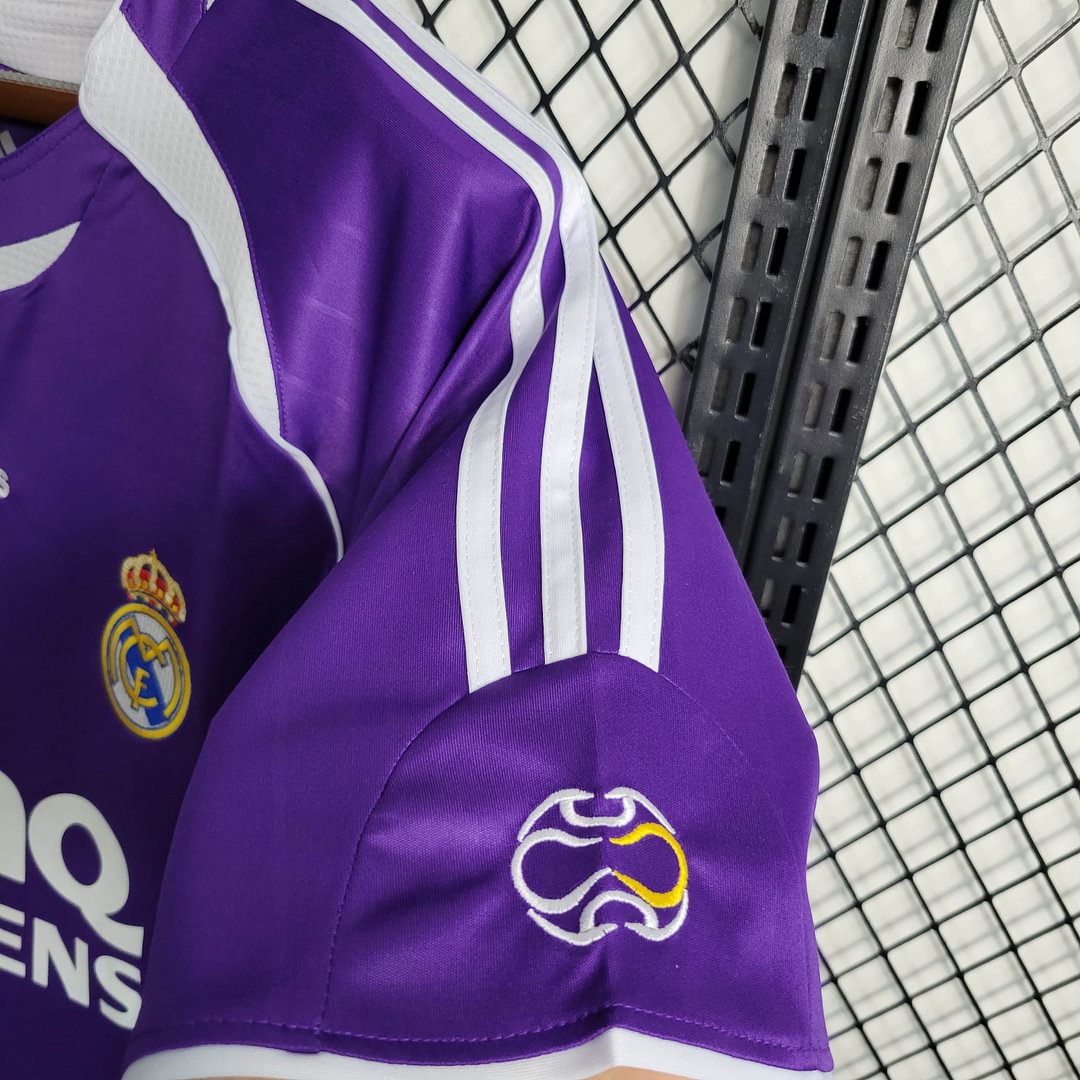 2006/2007 Real Madrid Retro Purple Third Away Football Shirt
