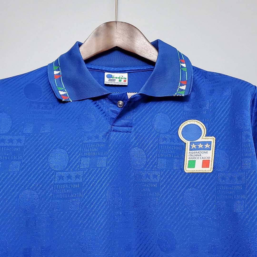 1994 Retro Italy Home Football Shirt( Fans Edition )